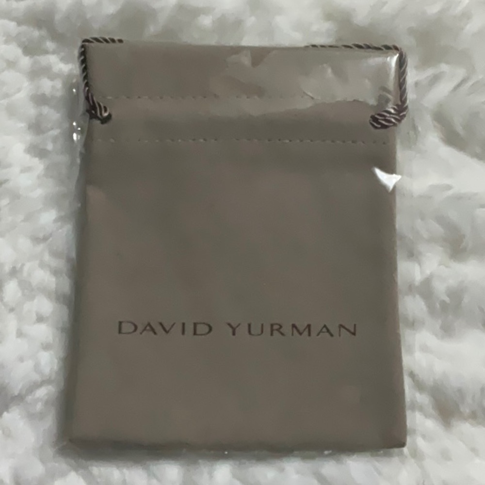 David Yurman dust bag/pouch NEW LARGER SIZE